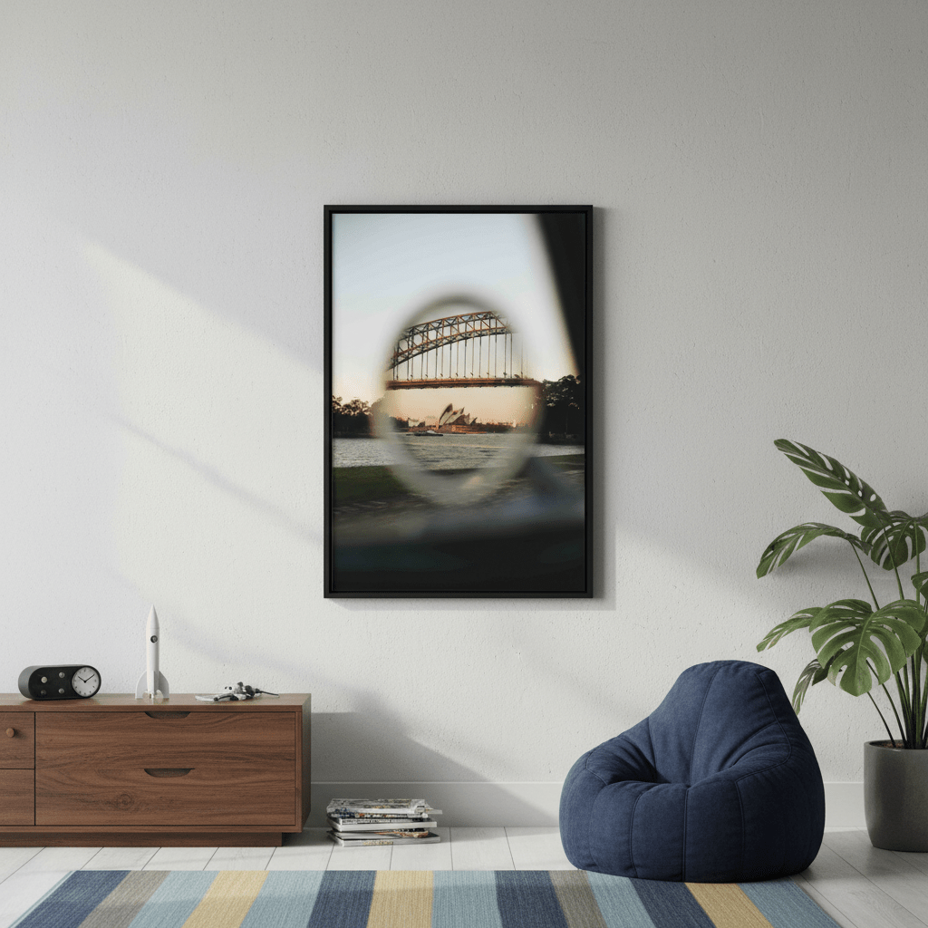 Sydney Harbour by Gelica Peralta wall - art - picture - poster