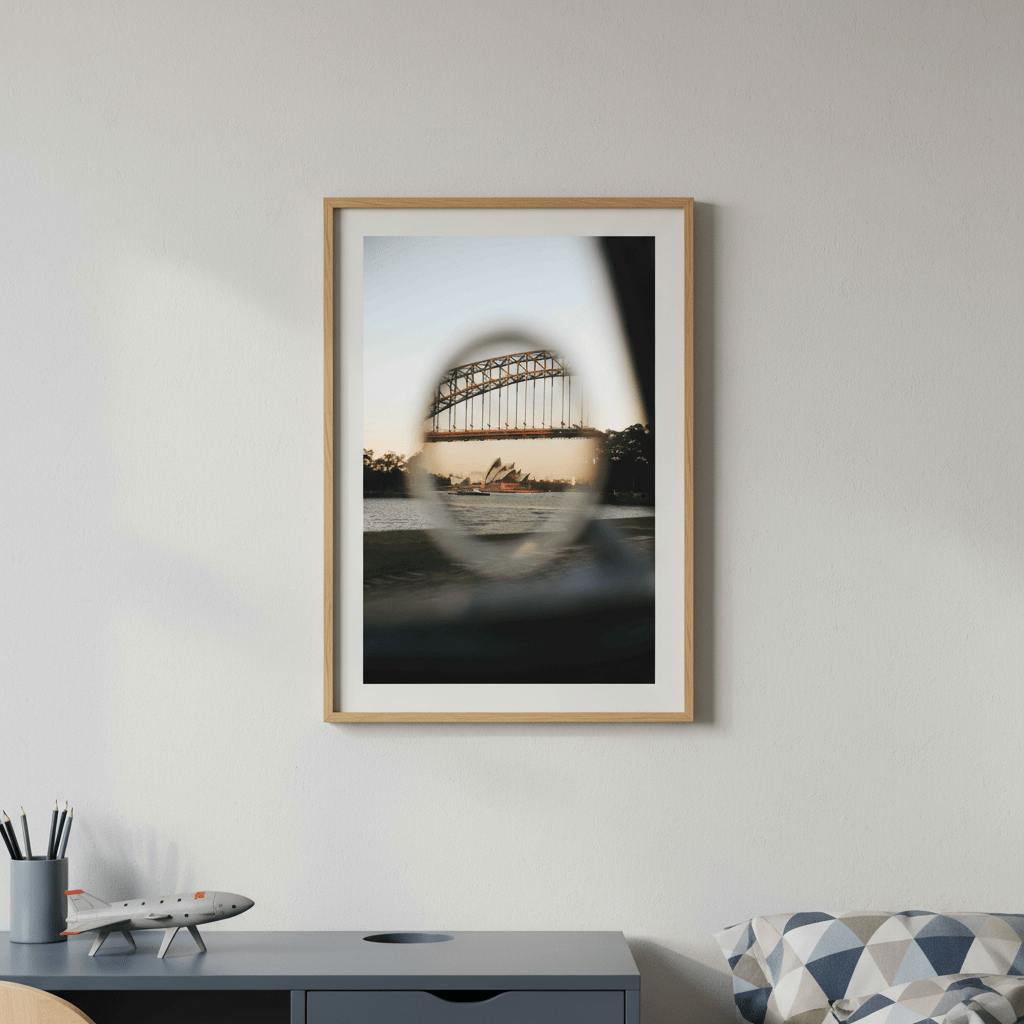 Sydney Harbour by Gelica Peralta wall - art - picture - poster