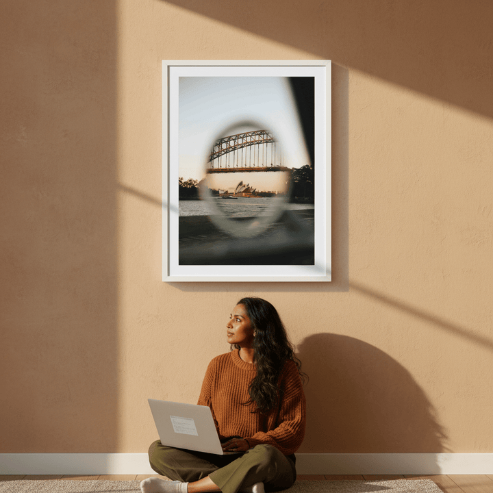 Sydney Harbour by Gelica Peralta wall - art - picture - poster