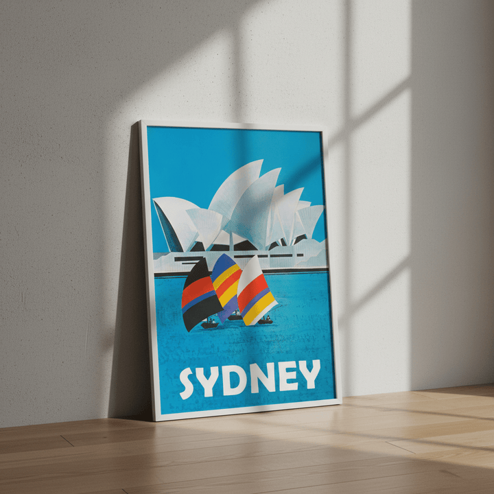 Sydney Vintage Advertisement Wall Art Poster wall - art - picture - poster