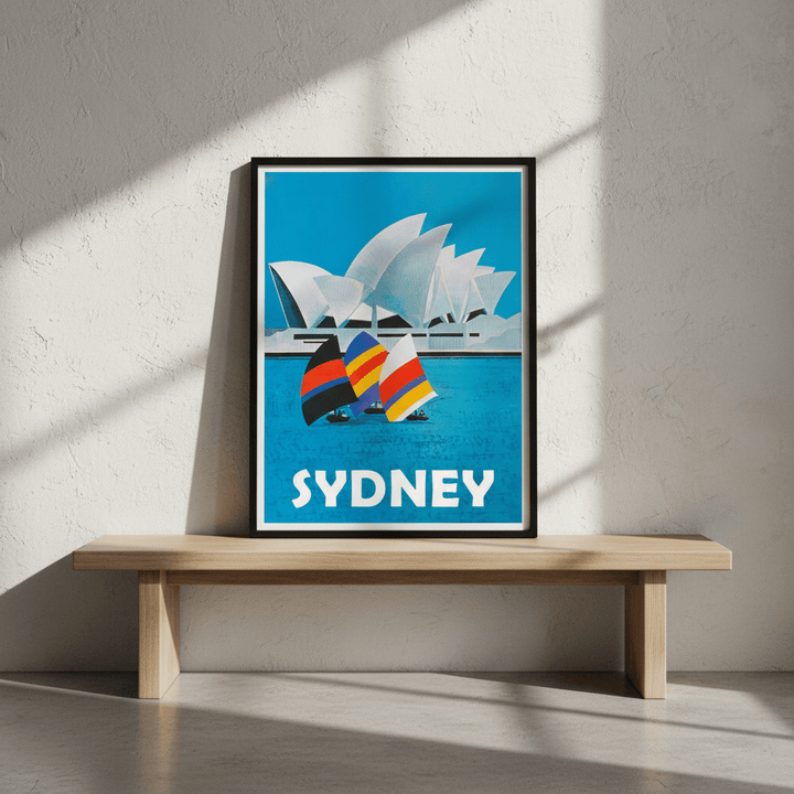 Sydney Vintage Advertisement Wall Art Poster wall - art - picture - poster