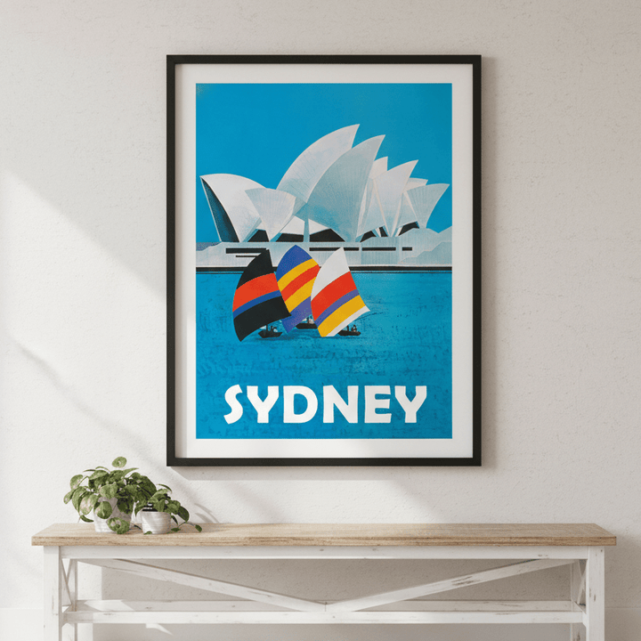 Sydney Vintage Advertisement Wall Art Poster wall - art - picture - poster