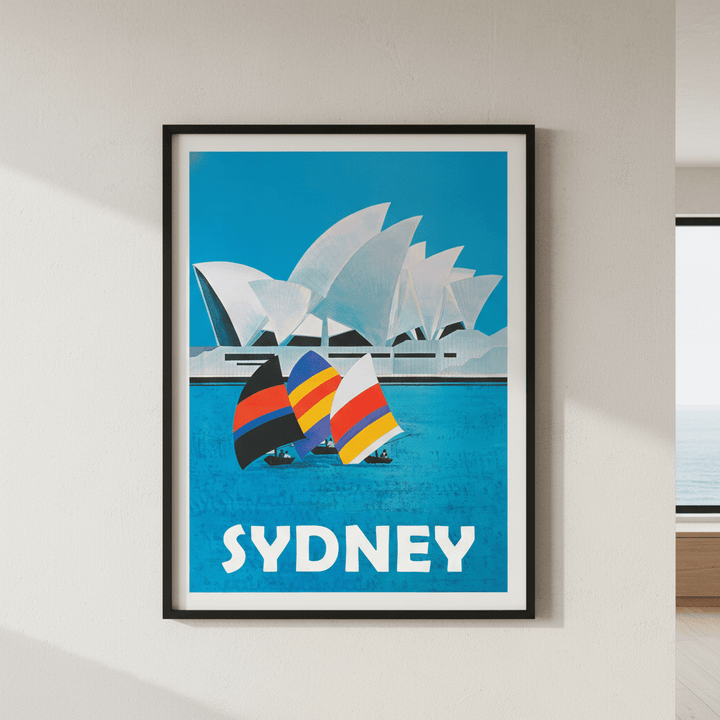 Sydney Vintage Advertisement Wall Art Poster wall - art - picture - poster