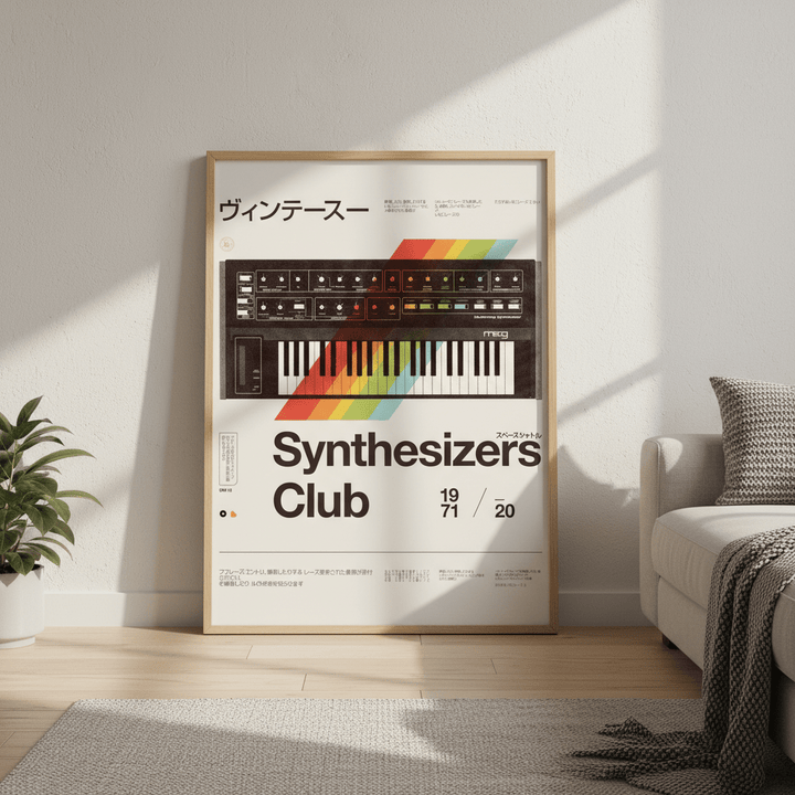 Synthe Club by Florent Bodart wall - art - picture - poster