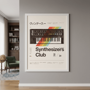 Synthe Club by Florent Bodart wall - art - picture - poster