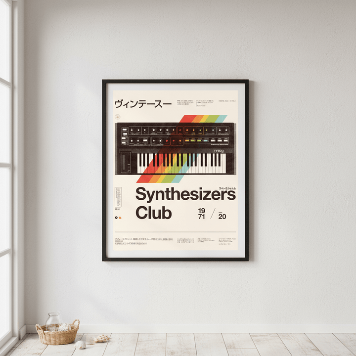 Synthe Club by Florent Bodart wall - art - picture - poster