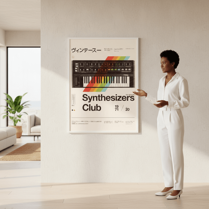 Synthe Club by Florent Bodart wall - art - picture - poster