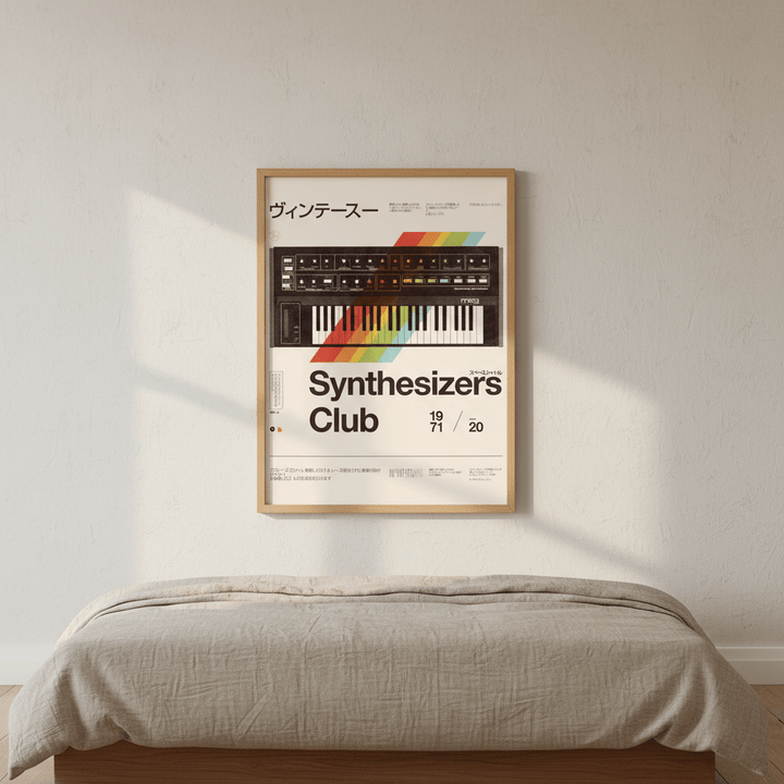 Synthe Club by Florent Bodart wall - art - picture - poster