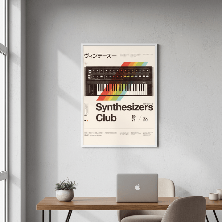 Synthe Club by Florent Bodart wall - art - picture - poster