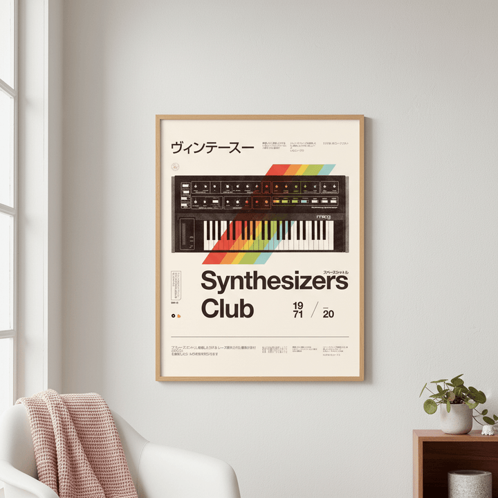 Synthe Club by Florent Bodart wall - art - picture - poster