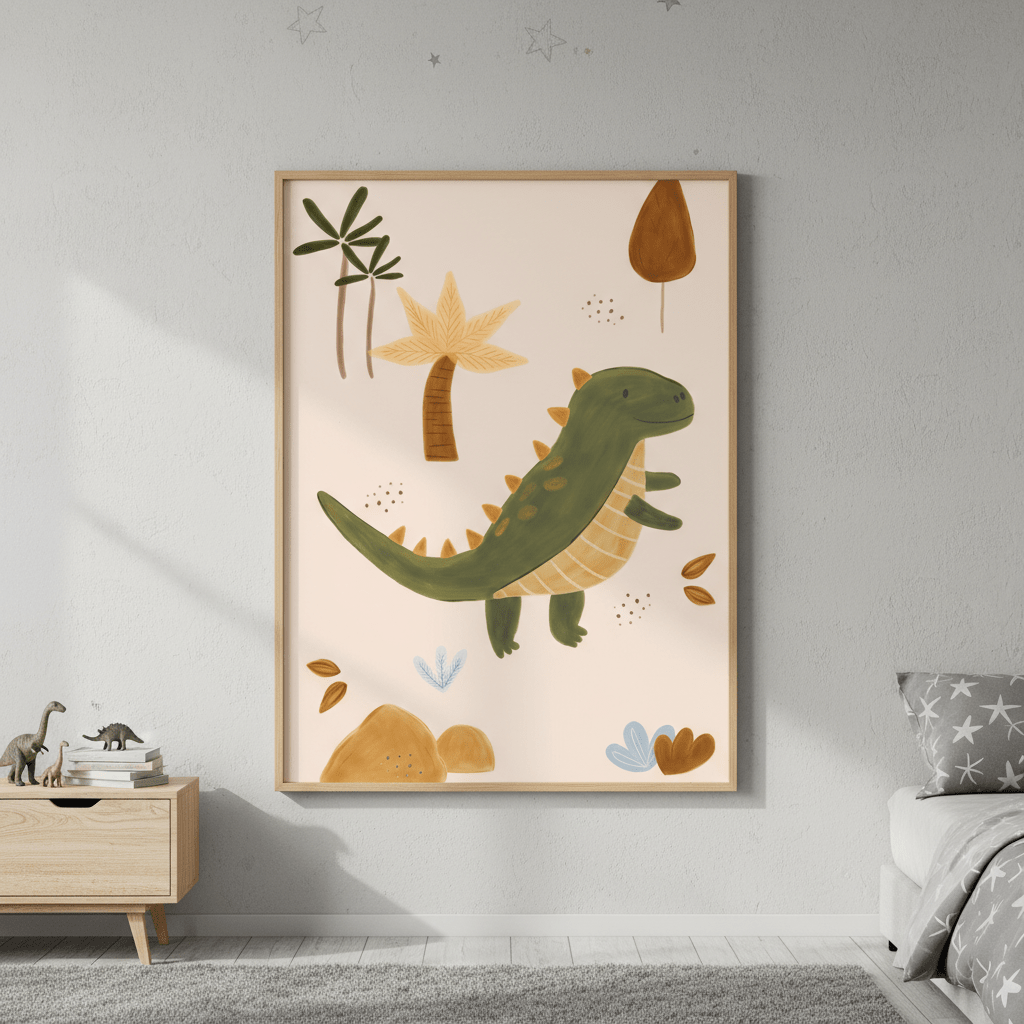 T - Rex by Menina Lisboa wall - art - picture - poster