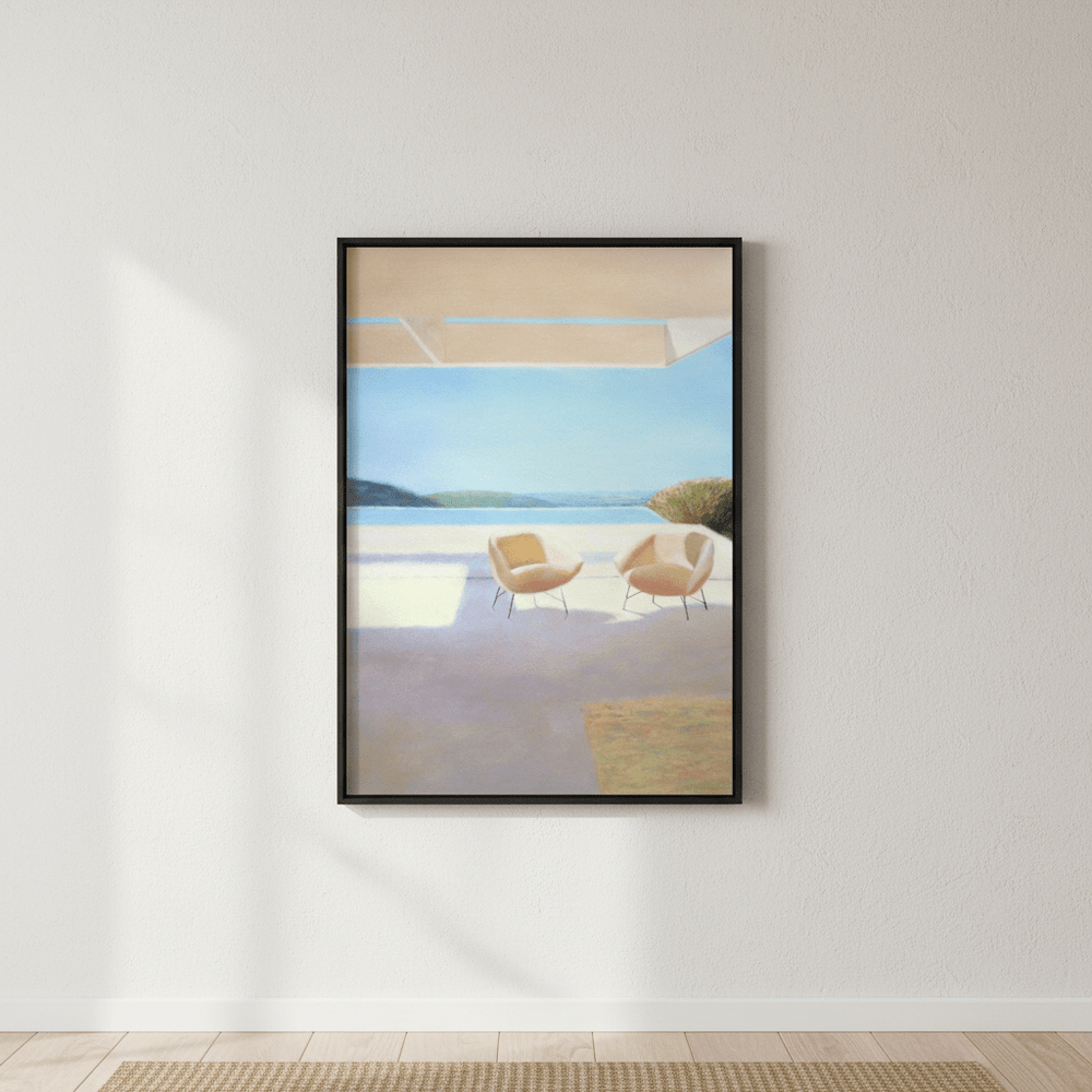 Terrace by Ieva Baklane wall - art - picture - poster