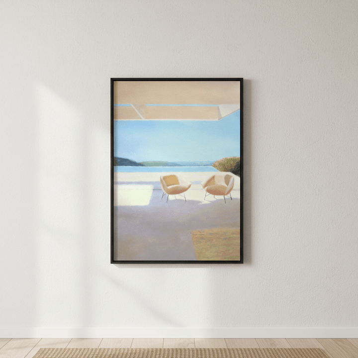 Terrace by Ieva Baklane wall - art - picture - poster