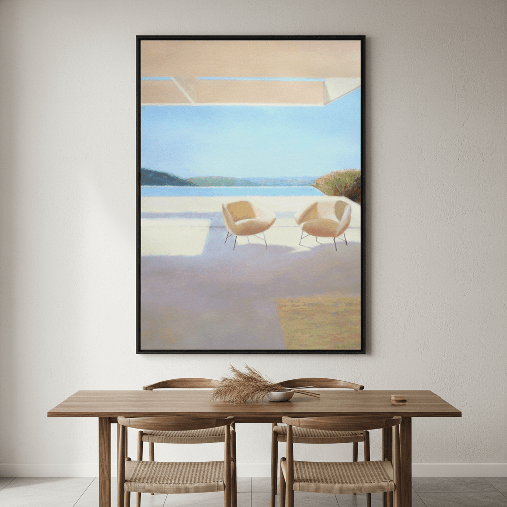 Terrace by Ieva Baklane wall - art - picture - poster