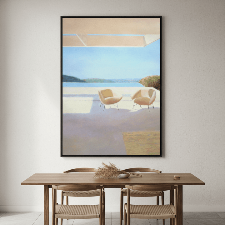 Terrace by Ieva Baklane wall - art - picture - poster