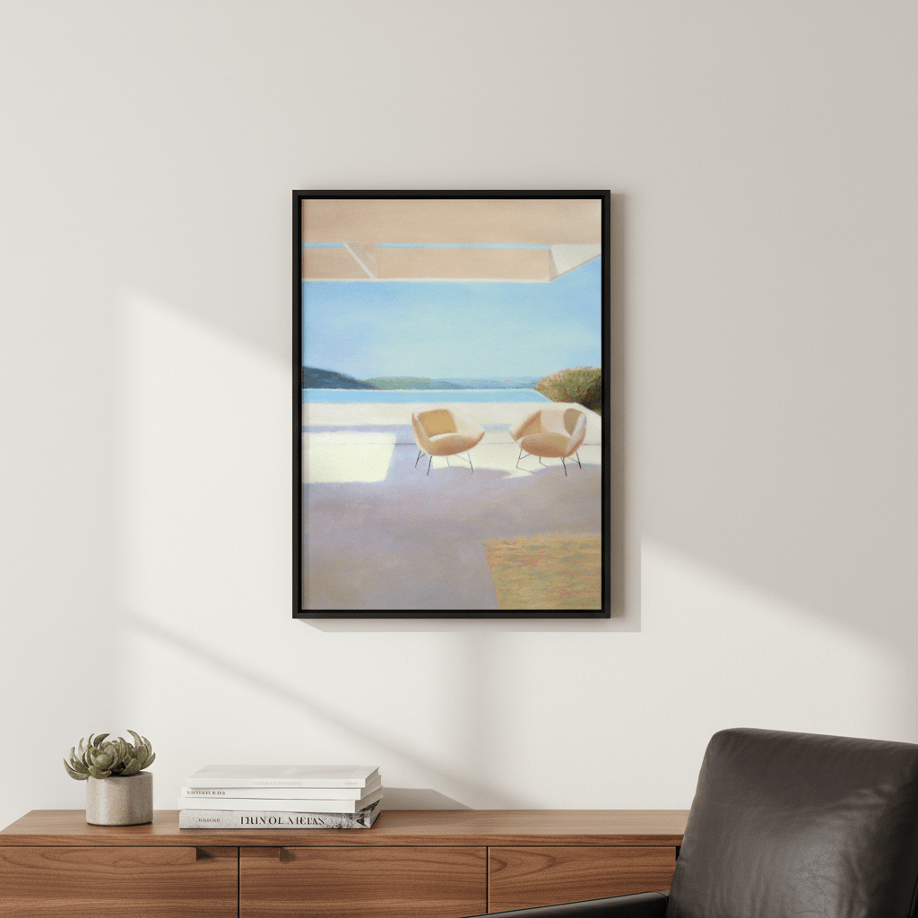 Terrace by Ieva Baklane wall - art - picture - poster