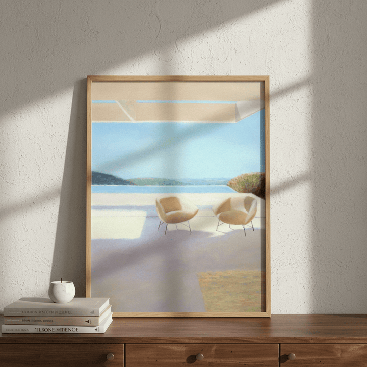 Terrace by Ieva Baklane wall - art - picture - poster