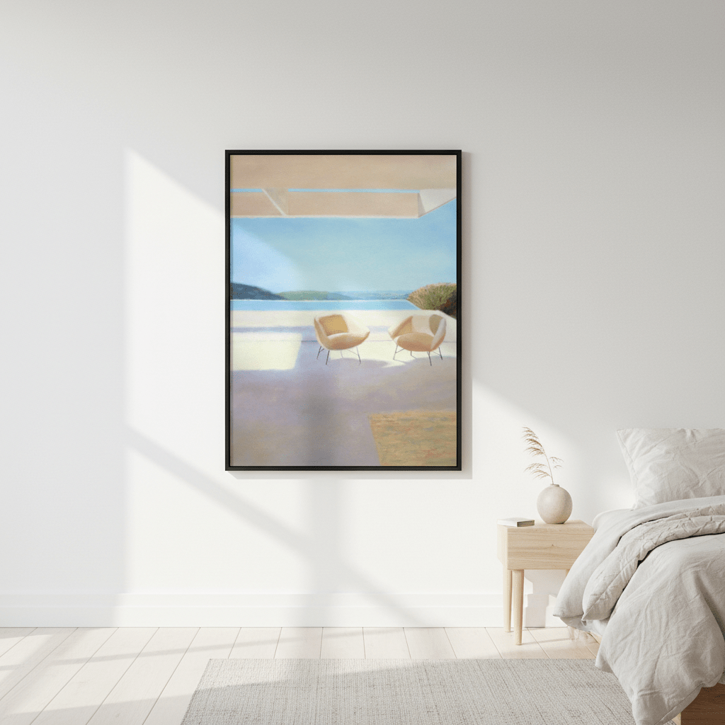 Terrace by Ieva Baklane wall - art - picture - poster