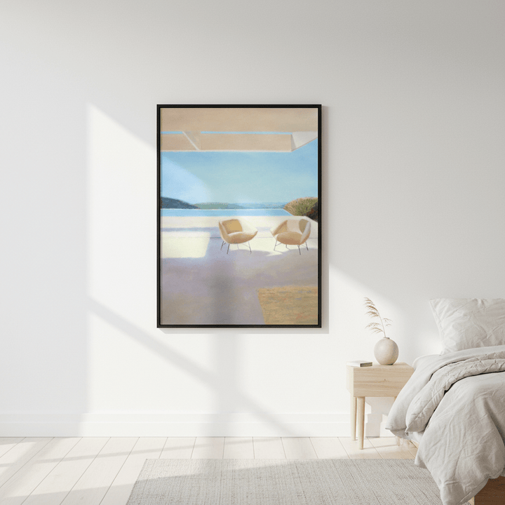 Terrace by Ieva Baklane wall - art - picture - poster