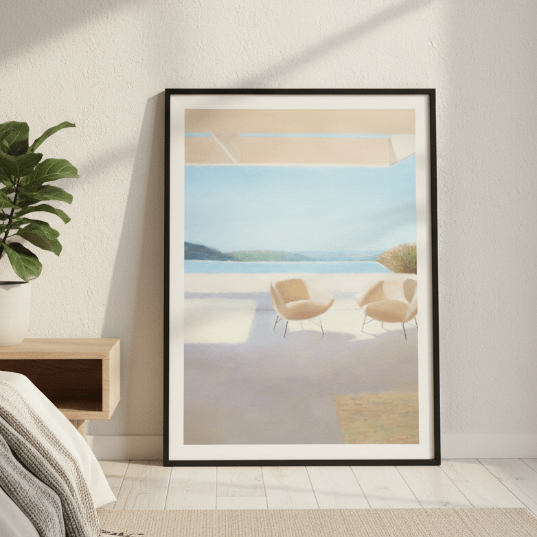 Terrace by Ieva Baklane wall - art - picture - poster