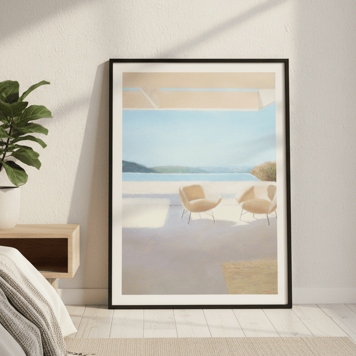 Terrace by Ieva Baklane wall - art - picture - poster