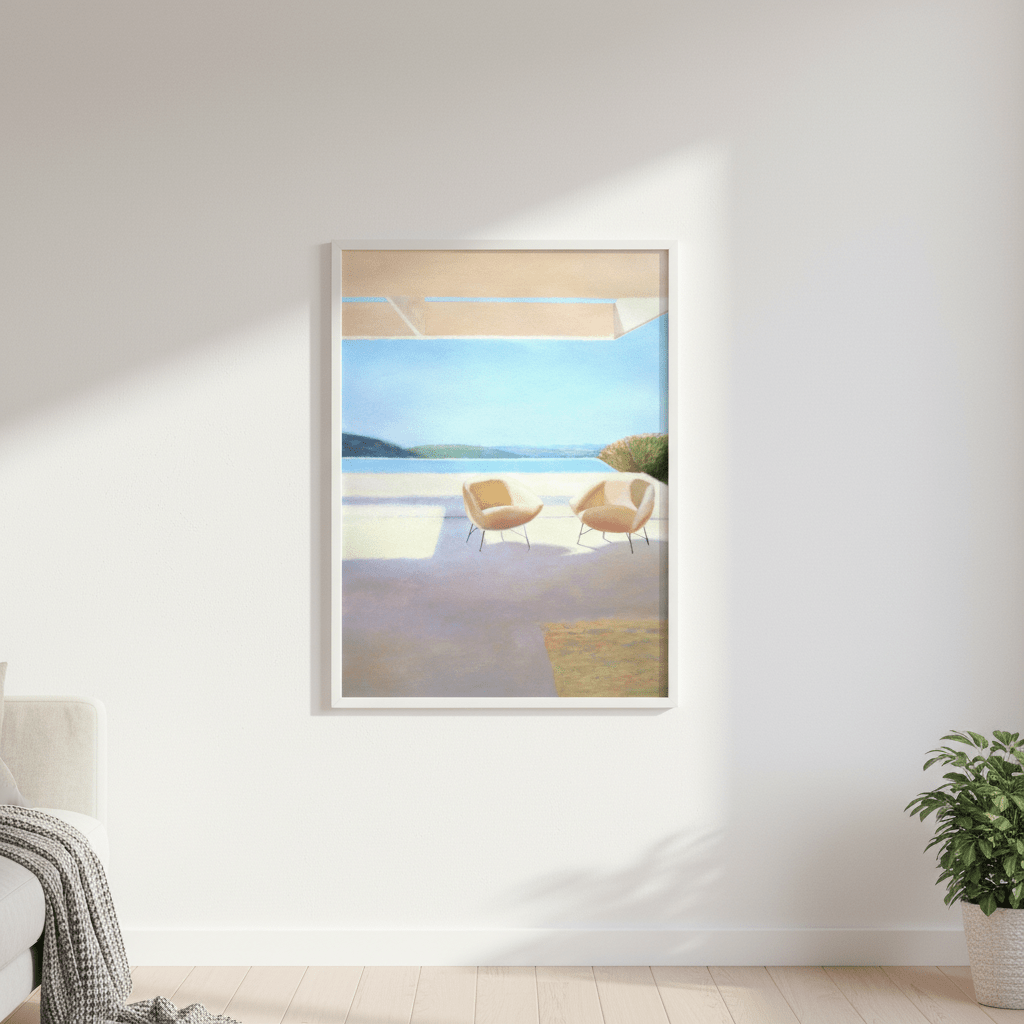 Terrace by Ieva Baklane wall - art - picture - poster