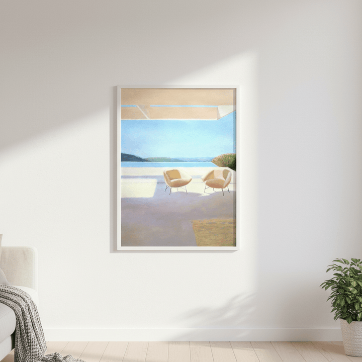 Terrace by Ieva Baklane wall - art - picture - poster