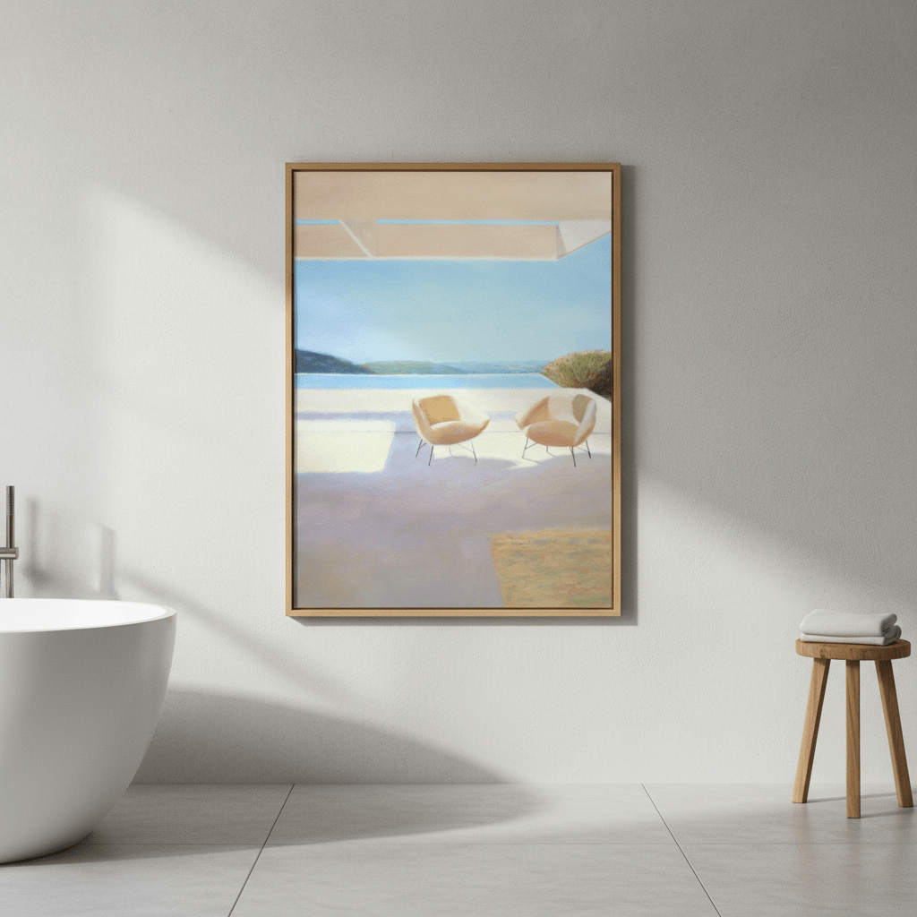 Terrace by Ieva Baklane wall - art - picture - poster