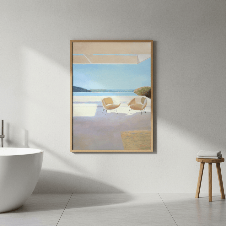 Terrace by Ieva Baklane wall - art - picture - poster