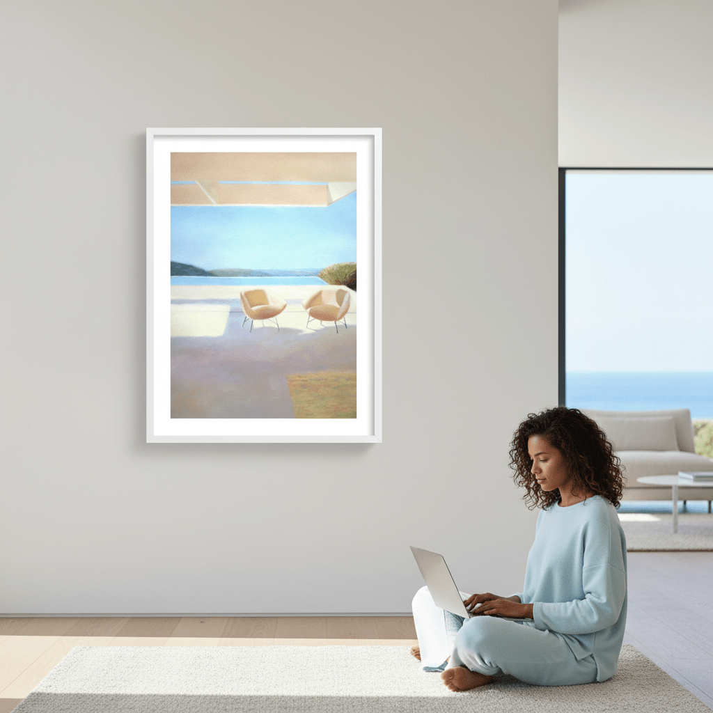 Terrace by Ieva Baklane wall - art - picture - poster