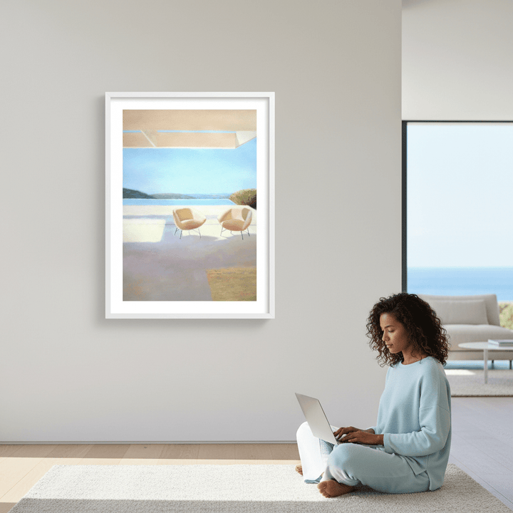 Terrace by Ieva Baklane wall - art - picture - poster