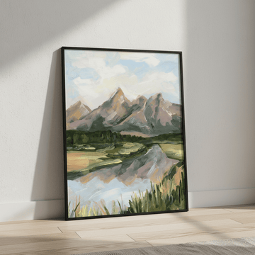 Teton Morning by Meredith O'Neal wall - art - picture - poster