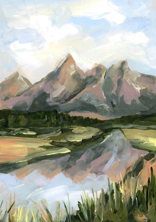Teton Morning by Meredith O'Neal