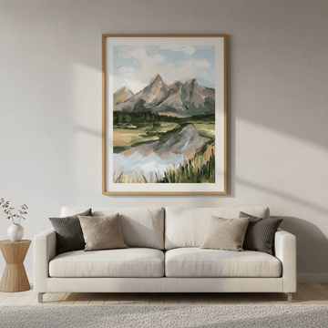 Teton Morning by Meredith O'Neal wall - art - picture - poster