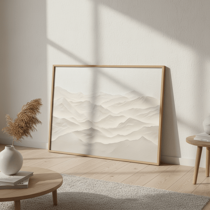 Textured Sand Desert Abstract Landscape wall - art - picture - poster