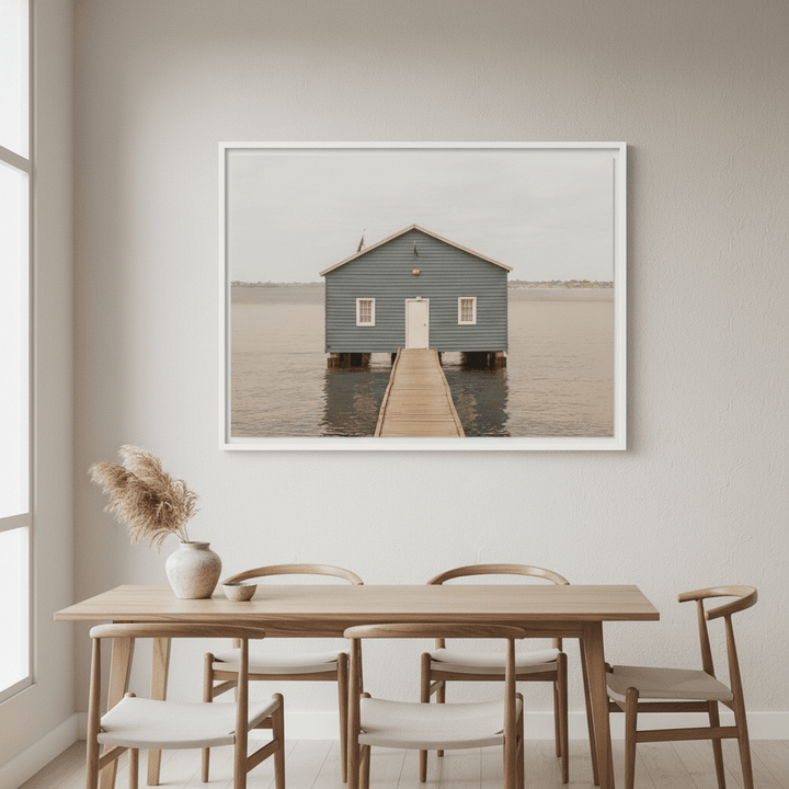 That Perth Boathouse by Steven Scott wall - art - picture - poster