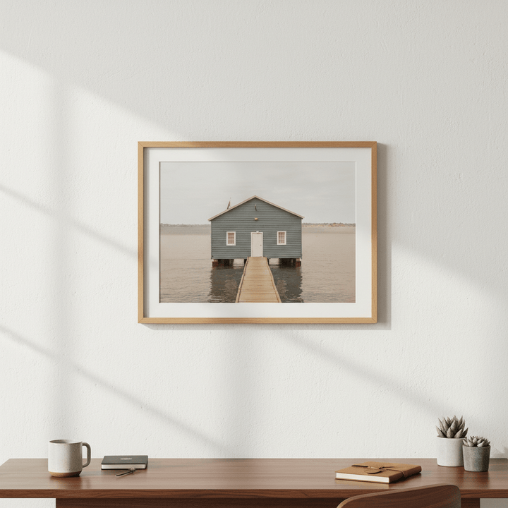 That Perth Boathouse by Steven Scott wall - art - picture - poster
