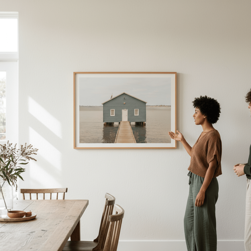 That Perth Boathouse by Steven Scott wall - art - picture - poster