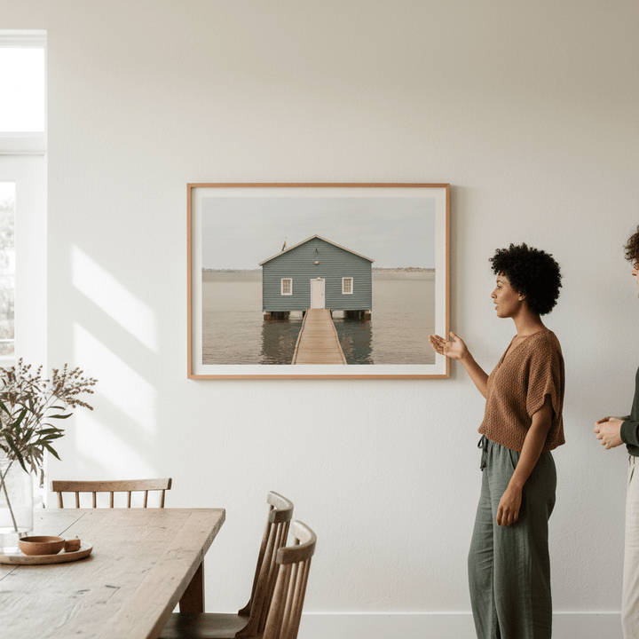 That Perth Boathouse by Steven Scott wall - art - picture - poster