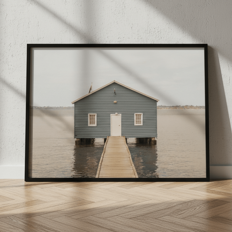 That Perth Boathouse by Steven Scott wall - art - picture - poster