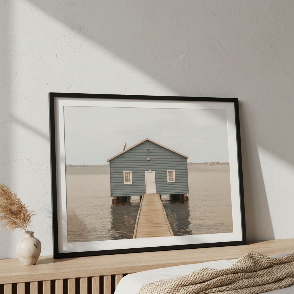 That Perth Boathouse by Steven Scott wall - art - picture - poster