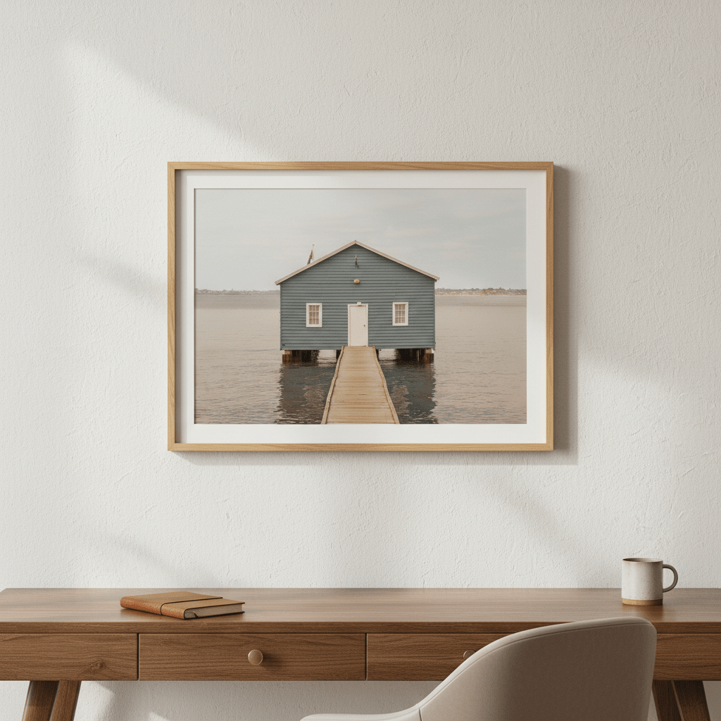 That Perth Boathouse by Steven Scott wall - art - picture - poster