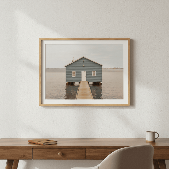 That Perth Boathouse by Steven Scott wall - art - picture - poster