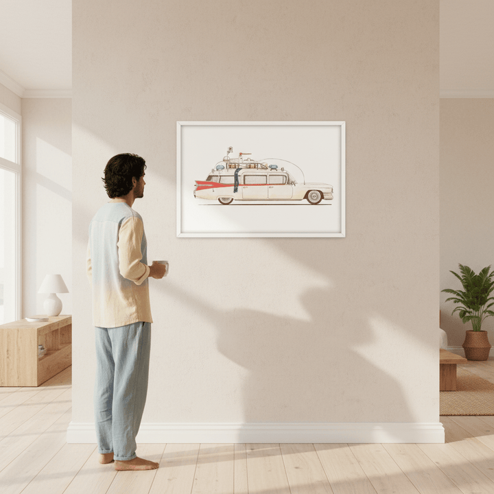 The Antighosts Car by Florent Bodart wall - art - picture - poster