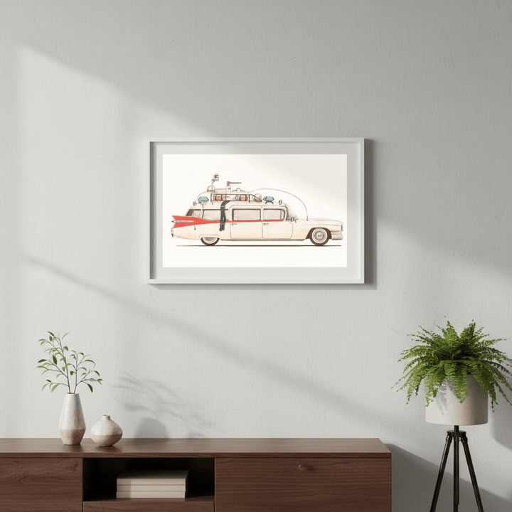 The Antighosts Car by Florent Bodart wall - art - picture - poster