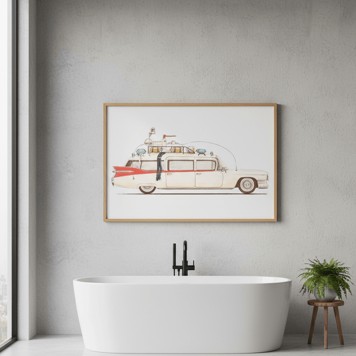 The Antighosts Car by Florent Bodart wall - art - picture - poster