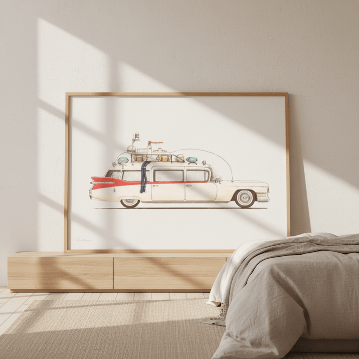 The Antighosts Car by Florent Bodart wall - art - picture - poster