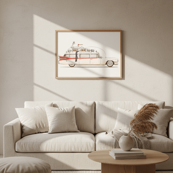 The Antighosts Car by Florent Bodart wall - art - picture - poster