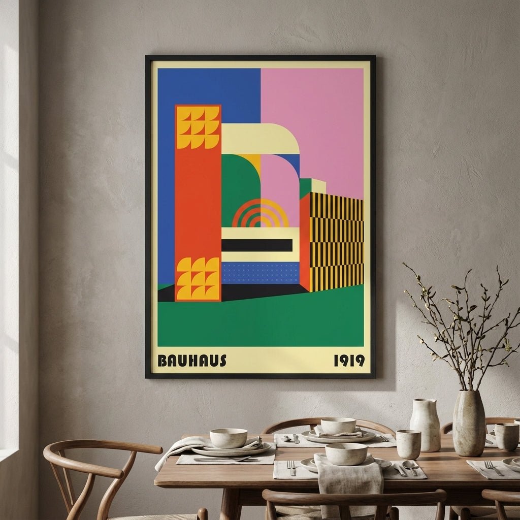The Bauhaus School wall - art - picture - poster