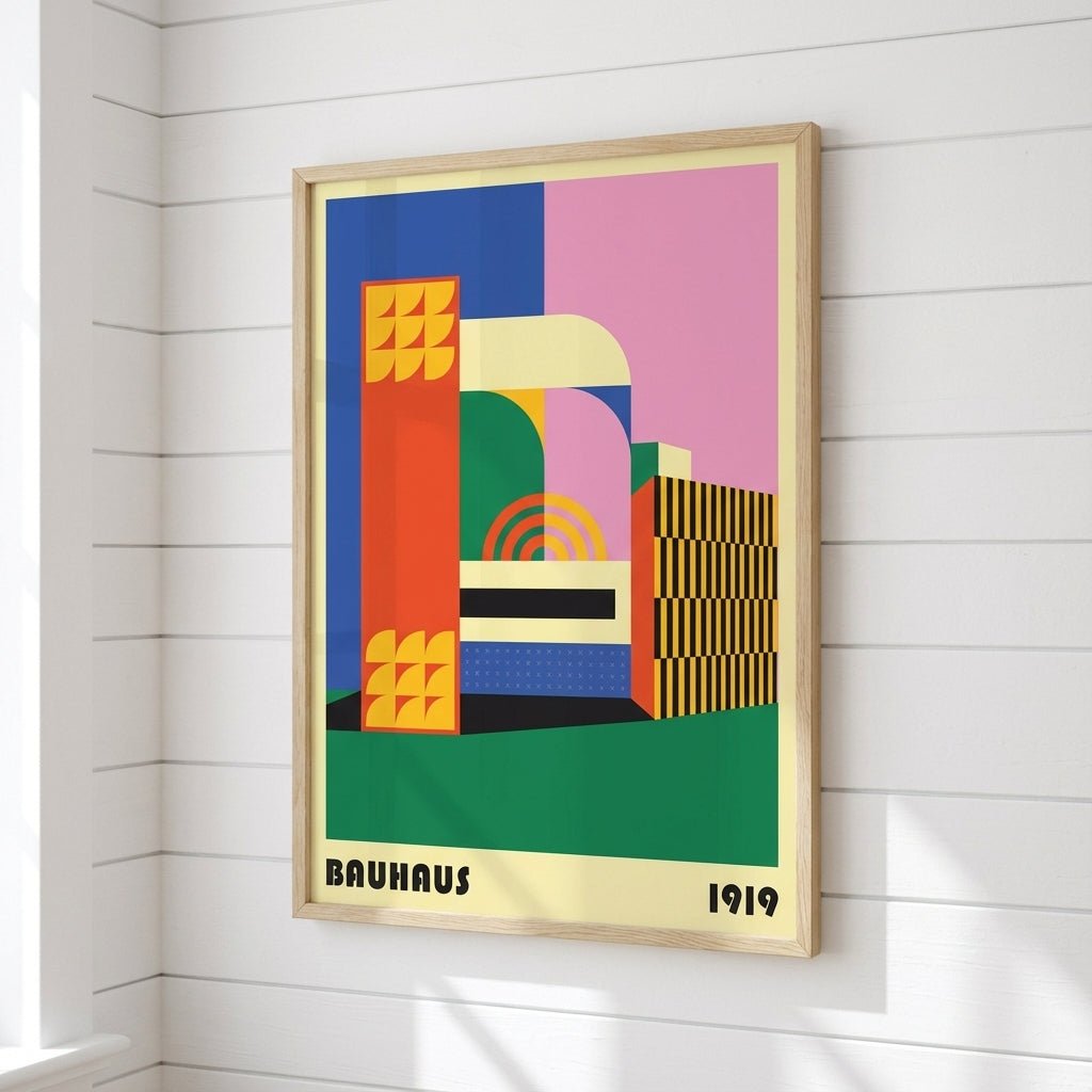 The Bauhaus School wall - art - picture - poster